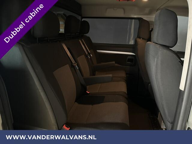 Citroen JUMPY 2.0 BlueHDI **MARGE, GEEN BTW** 123pk L3H1 XL Dubbel cabine Euro6 Airco | Navigatie Cruisecontrol, Apple Carplay, Android Auto, Trekhaak, Parkeersensoren, 5-Zits
