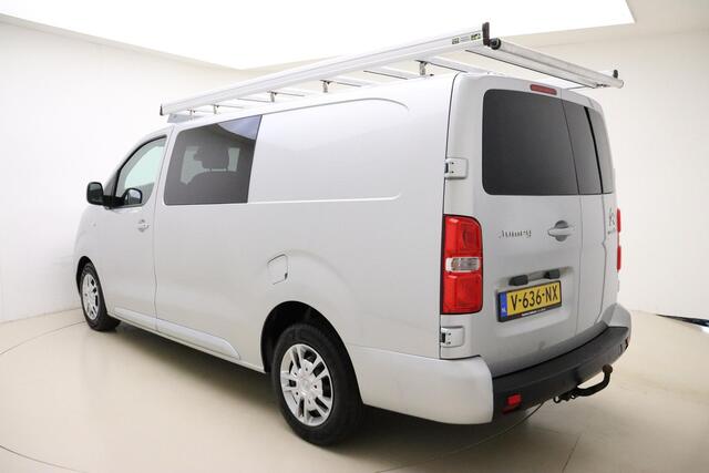 Citroen JUMPY 2.0 HDI 120pk Business Dubbel Cabine 6 persoons | Navigatie | Climate Control | Imperiaal | Trekhaak | Cruise Control | Parkeersensoren achter
