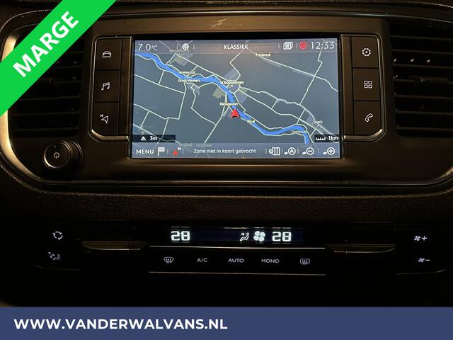 Citroen JUMPY 2.0 BlueHDI **MARGE, GEEN BTW** 123pk L3H1 XL Dubbel cabine Euro6 Airco | Navigatie Cruisecontrol, Apple Carplay, Android Auto, Trekhaak, Parkeersensoren, 5-Zits