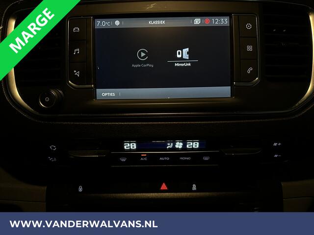 Citroen JUMPY 2.0 BlueHDI **MARGE, GEEN BTW** 123pk L3H1 XL Dubbel cabine Euro6 Airco | Navigatie Cruisecontrol, Apple Carplay, Android Auto, Trekhaak, Parkeersensoren, 5-Zits