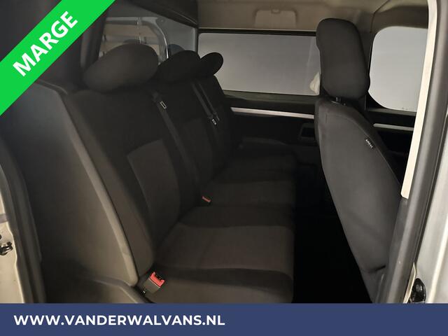 Citroen JUMPY 2.0 BlueHDI **MARGE, GEEN BTW** 123pk L3H1 XL Dubbel cabine Euro6 Airco | Navigatie Cruisecontrol, Apple Carplay, Android Auto, Trekhaak, Parkeersensoren, 5-Zits