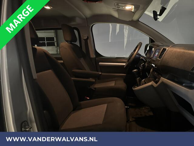 Citroen JUMPY 2.0 BlueHDI **MARGE, GEEN BTW** 123pk L3H1 XL Dubbel cabine Euro6 Airco | Navigatie Cruisecontrol, Apple Carplay, Android Auto, Trekhaak, Parkeersensoren, 5-Zits