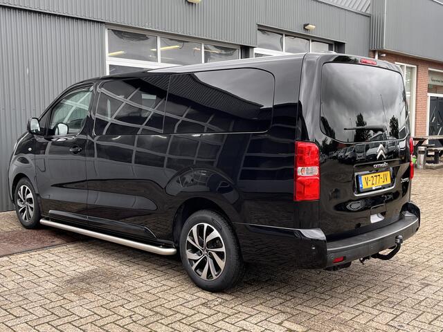Citroen JUMPY 2.0 BlueHDI 120 XL DC Airco Cruise control Trekhaak 2500kg Schuifdeur Navigatie Telefoonvoorbereiding Parkeersensoren 1e eigenaar Euro 6 Sitebars 5-Persoons Stoelverwarming
