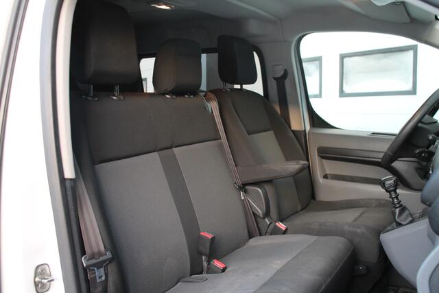 Citroen JUMPY 2.0 BlueHDI 120PK L2 Dubbele Cabine EURO 6 - Airco - Cruise - PDC - ¤ 15.900,- Excl.