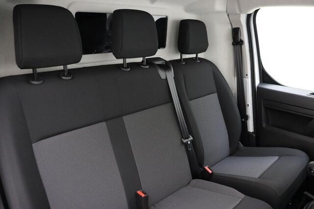 Citroen JUMPY 2.0 BlueHDI 145 S&S L3 | NIEUW | Houten laadruimte afwerking | Trekhaak | Navigatie | Apple Carplay | Parkeersensoren | Luxe tussenwand | 3-zits