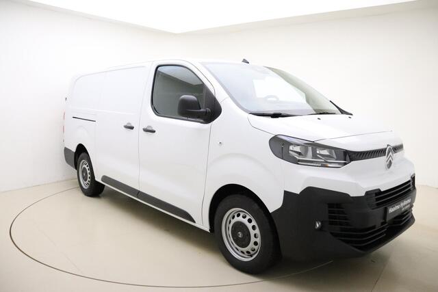 Citroen JUMPY 2.0 BlueHDI 145 S&S L3 | NIEUW | Houten laadruimte afwerking | Trekhaak | Navigatie | Apple Carplay | Parkeersensoren | Luxe tussenwand | 3-zits