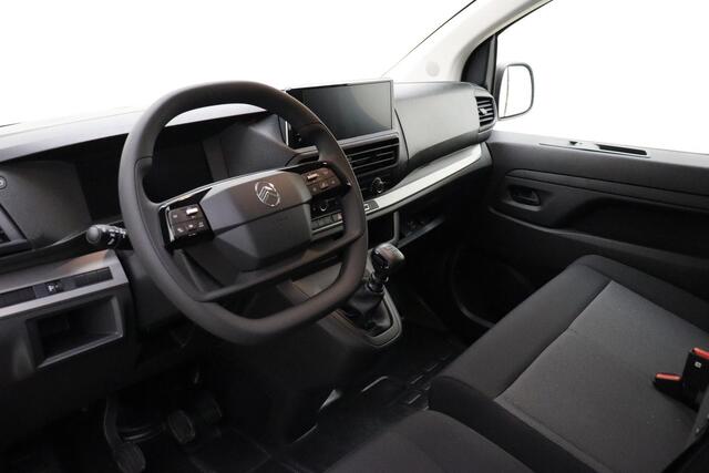 Citroen JUMPY 2.0 BlueHDI 145 S&S L3 | NIEUW | Houten laadruimte afwerking | Trekhaak | Navigatie | Apple Carplay | Parkeersensoren | Luxe tussenwand | 3-zits