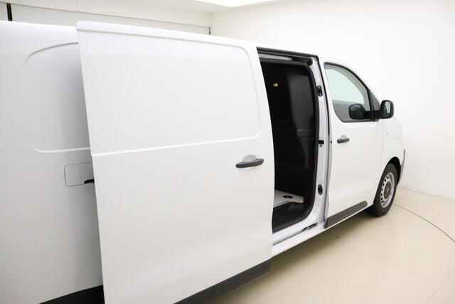 Citroen JUMPY 2.0 BlueHDI 145 S&S L3 | NIEUW | Houten laadruimte afwerking | Trekhaak | Navigatie | Apple Carplay | Parkeersensoren | Luxe tussenwand | 3-zits