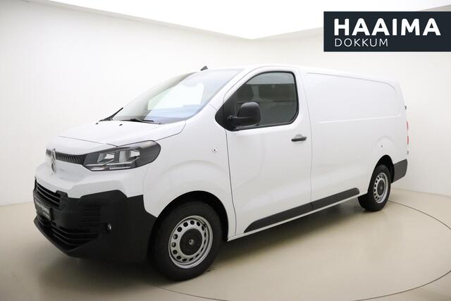 Citroen JUMPY 2.0 BlueHDI 145 S&S L3 | NIEUW | Houten laadruimte afwerking | Trekhaak | Navigatie | Apple Carplay | Parkeersensoren | Luxe tussenwand | 3-zits