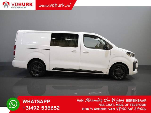 Citroen JUMPY 2.0 HDI 180pk Aut. L3 DC Dubbel Cabine/ 2x Schuifdeur/ Navi/ Carplay/ Camera/ PDC/ Cruise/ Trekhaak/ Airco