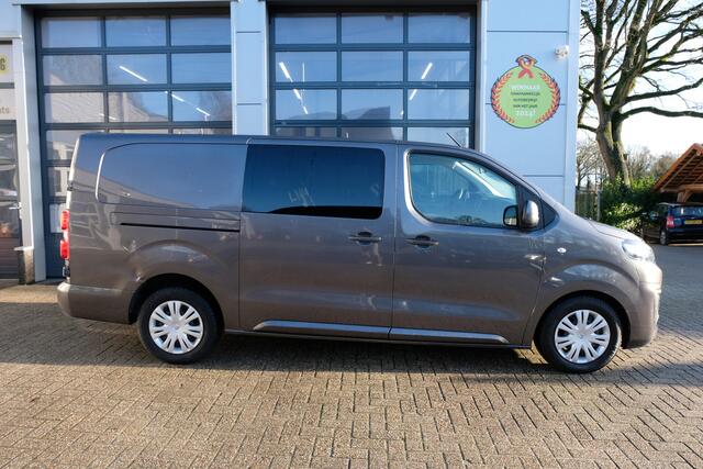 Citroen JUMPY 2.0 BlueHDI 180 Business XL DC S&S / 2x SCHUIF / AUTOMAAT / TREKHAAK / DRAAIBARE STOELEN /