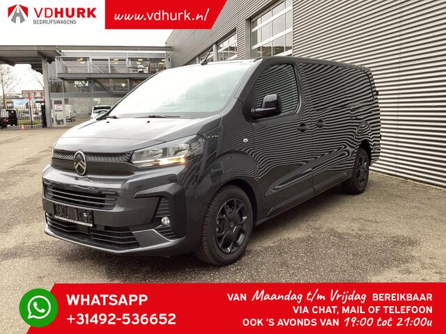 Citroen JUMPY 2.0 HDI Aut. 180 pk DC Dubbel Cabine L3 BPM VRIJ! 2x Schuifdeur/ Virtual Cockpit/ Carplay/ Camera/ Navi/ PDC/ Cruise/ Airco