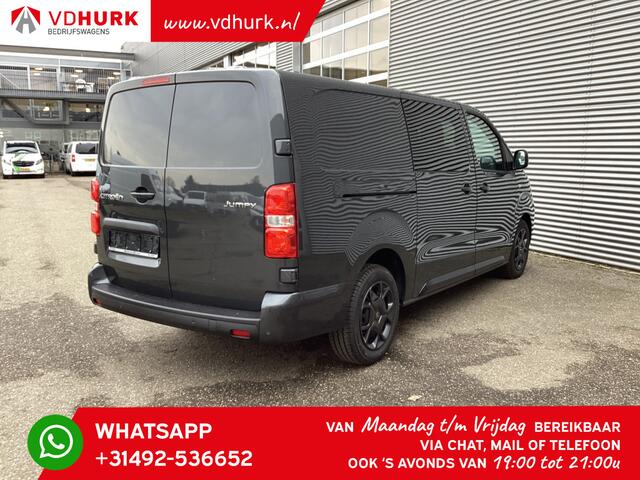 Citroen JUMPY 2.0 HDI Aut. 180 pk DC Dubbel Cabine L3 BPM VRIJ! 2x Schuifdeur/ Virtual Cockpit/ Carplay/ Camera/ Navi/ PDC/ Cruise/ Airco