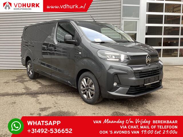 Citroen JUMPY 2.0 HDI 180 pk Aut. L3 BPM VRIJ! LED/ Virtual cockpit/ Stuurverw./ Navi/ Carplay/ Camera/ Climate/ PDC/ LMV/ Cruise