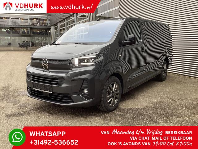 Citroen JUMPY 2.0 HDI 180 pk Aut. L3 BPM VRIJ! LED/ Virtual cockpit/ Stuurverw./ Navi/ Carplay/ Camera/ Climate/ PDC/ LMV/ Cruise