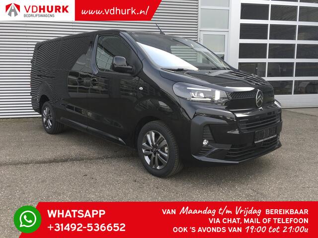 Citroen JUMPY 2.0 HDI 180 pk Aut. L3 BPM VRIJ! LED/ Virtual cockpit/ Stuurverw./ Navi/ Carplay/ Camera/ Climate/ PDC/ LMV/ Cruise