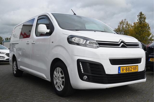 Citroen JUMPY 2.0 BlueHDI 120 Business XL DC S&S Navi | Trekhaak | Airco | Bluetooth | 6p | Passagiersbank