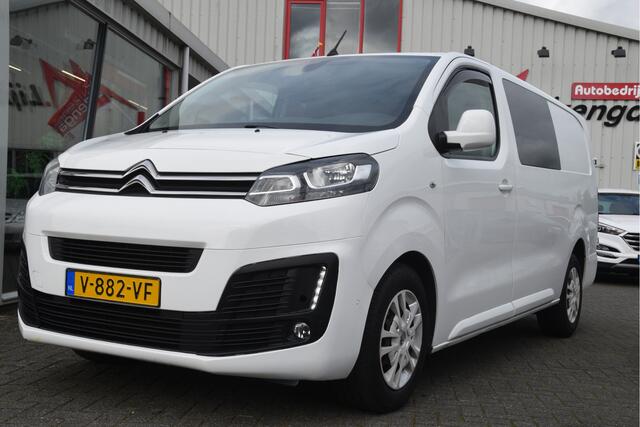 Citroen JUMPY 2.0 BlueHDI 120 Business XL DC S&S Navi | Trekhaak | Airco | Bluetooth | 6p | Passagiersbank