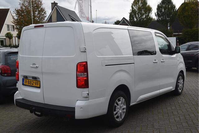 Citroen JUMPY 2.0 BlueHDI 120 Business XL DC S&S Navi | Trekhaak | Airco | Bluetooth | 6p | Passagiersbank