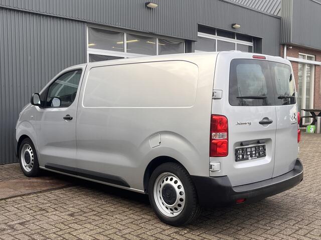 Citroen JUMPY 1.6 BlueHDI 115pk Btw en Bpm vrij Airco Cruise control Schuifdeur Navigatie Telefoonvoorbereiding Parkeersensoren achter Apple carplay Euro 6 Navigatiesysteem 2-Persoons Bestel