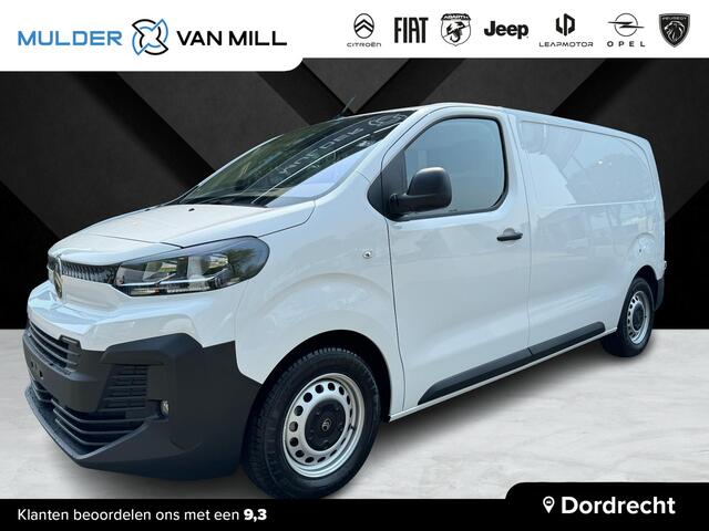 Citroen JUMPY GB L2 2.0 BlueHDi 145pk H6 | GEEN BPM | Trekhaak | NAVI | Carplay | DAB+ | Achteruitrijcamera | Parkeersensoren achter | Tussenwand comfort met raam | Bestuurdersstoel comfort | Bank voorpassagiers | Reservewiel | van ¤32.146 voor ¤26.295 ex. BTW | N40315