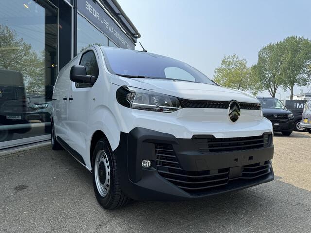 Citroen JUMPY GB L2 2.0 BlueHDi 145pk H6 | GEEN BPM | Trekhaak | NAVI | Carplay | DAB+ | Achteruitrijcamera | Parkeersensoren achter | Tussenwand comfort met raam | Bestuurdersstoel comfort | Bank voorpassagiers | Reservewiel | van ¤32.146 voor ¤26.295 ex. BTW | N40315