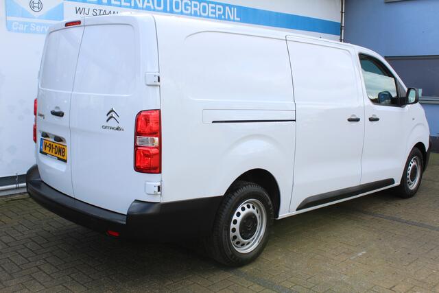Citroen JUMPY 1.5 BlueHDI 100 L3 | Incl. 12 maanden Garantie | Cruise controle | Airco | Bluetooth | 3 Zitplaatsen | Elektrisch verstelbare buitenspiegels | Centrale deurvergrendeling met handzender |