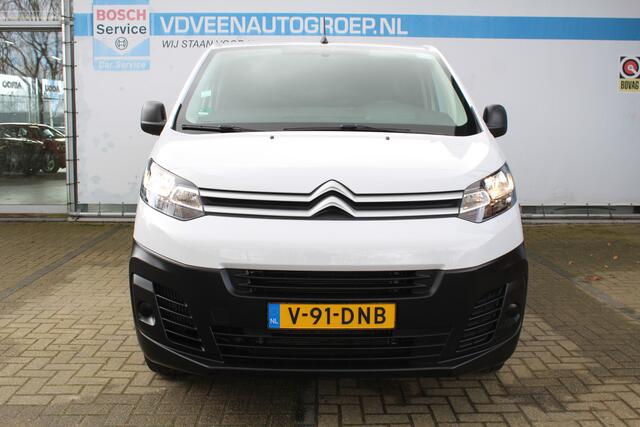 Citroen JUMPY 1.5 BlueHDI 100 L3 | Incl. 12 maanden Garantie | Cruise controle | Airco | Bluetooth | 3 Zitplaatsen | Elektrisch verstelbare buitenspiegels | Centrale deurvergrendeling met handzender |