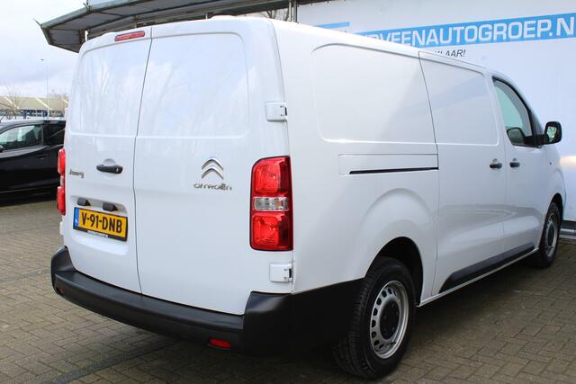 Citroen JUMPY 1.5 BlueHDI 100 L3 | Incl. 12 maanden Garantie | Cruise controle | Airco | Bluetooth | 3 Zitplaatsen | Elektrisch verstelbare buitenspiegels | Centrale deurvergrendeling met handzender |