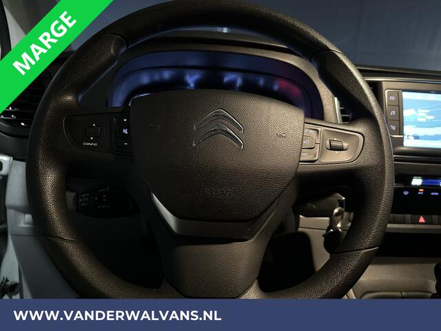 Citroen JUMPY 2.0 BlueHDI **MARGE, GEEN BTW** 123pk L3H1 XL Dubbel cabine Euro6 RIJKLAAR Airco | Navigatie Cruisecontrol, Apple Carplay, 2500kg Trekhaak, Parkeersensoren, 5-Zits