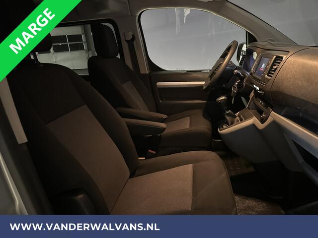 Citroen JUMPY 2.0 BlueHDI **MARGE, GEEN BTW** 123pk L3H1 XL Dubbel cabine Euro6 RIJKLAAR Airco | Navigatie Cruisecontrol, Apple Carplay, 2500kg Trekhaak, Parkeersensoren, 5-Zits