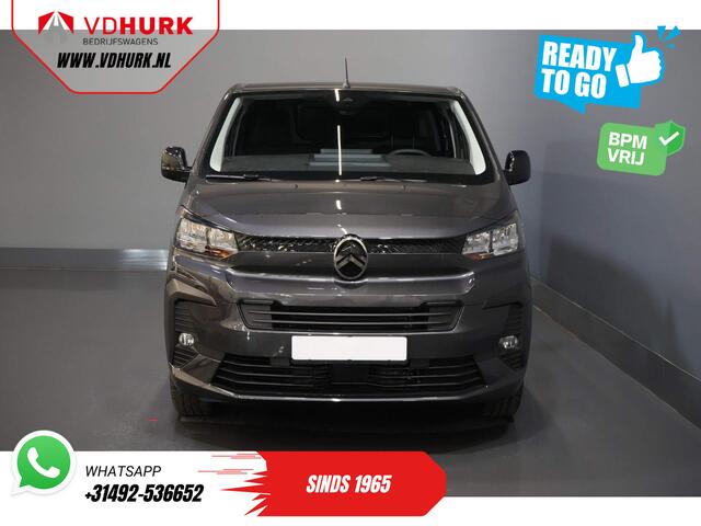 Citroen JUMPY 2.0 HDI 180 pk Aut. L3 BPM VRIJ/ Virtual Cockpit/ 2.5t Trekverm./ Carplay/ Navi/ Camera/ PDC/ Cruise/ Airco