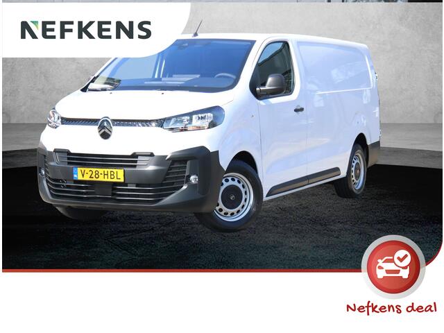 Citroen JUMPY 1.5 BlueHDI 120PK S&S L3 | AppleCarPlay/AndroidAuto | Navigatie | Achteruitrijcamera | Parkeersensoren Achter | Airco | Cruise Control | 3 Zitplaatsen Rechtsvoor | DAB Ontvanger |