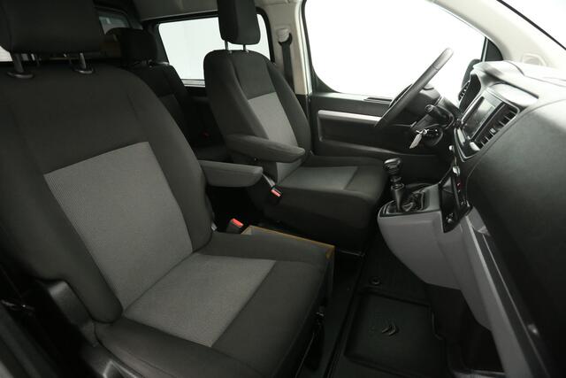 Citroen JUMPY 2.0 BlueHDI L3H1 Marge Dubbele Cabine 5 Persoons Airco Cruise Carplay Navi PDC Elektrpakket Trekhaak