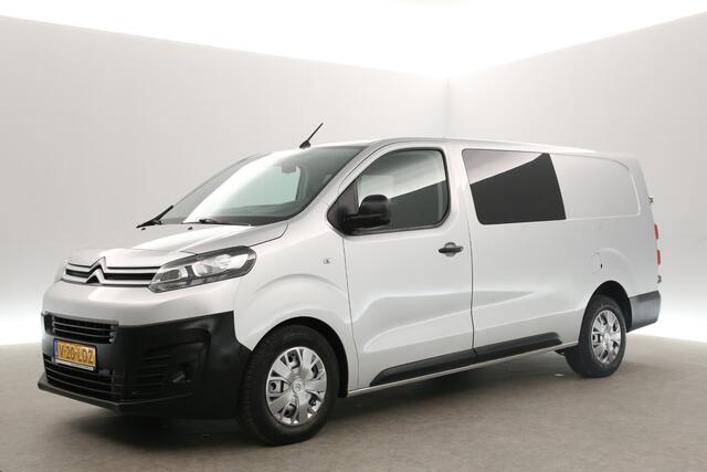 Citroen JUMPY 2.0 BlueHDI L3H1 Marge Dubbele Cabine 5 Persoons Airco Carplay Cruise Navi PDC Trekhaak