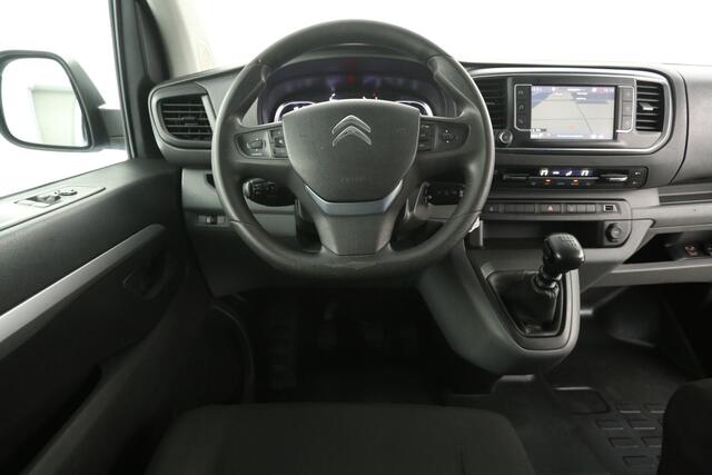Citroen JUMPY 2.0 BlueHDI L3H1 Marge Dubbele Cabine 5 Persoons Airco Carplay Cruise Navi PDC Trekhaak