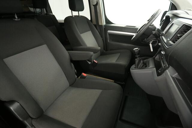 Citroen JUMPY 2.0 BlueHDI L3H1 Marge Dubbele Cabine 5 Persoons Airco Carplay Cruise Navi PDC Trekhaak