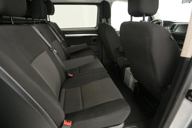 Citroen JUMPY 2.0 BlueHDI L3H1 Marge Dubbele Cabine 5 Persoons Airco Carplay Cruise Navi PDC Trekhaak