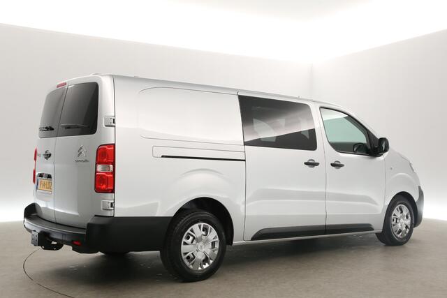 Citroen JUMPY 2.0 BlueHDI L3H1 Marge Dubbele Cabine Airco Cruise Carplay Navi 5 Persoons PDC Elektrpakket