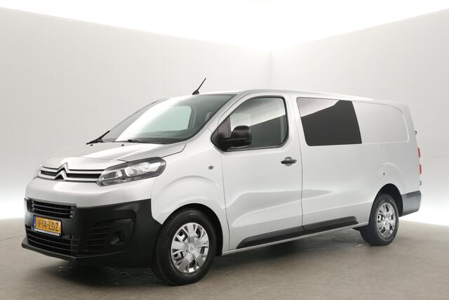 Citroen JUMPY 2.0 BlueHDI L3H1 Marge Dubbele Cabine Airco Cruise Carplay Navi 5 Persoons PDC Elektrpakket