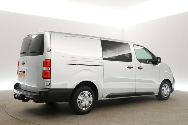 Citroen JUMPY 2.0 BlueHDI L3H1 | MARGE! | Dubbele Cabine | 5 Persoons | Airco Cruise Carplay Trekhaak Navigatie PDC