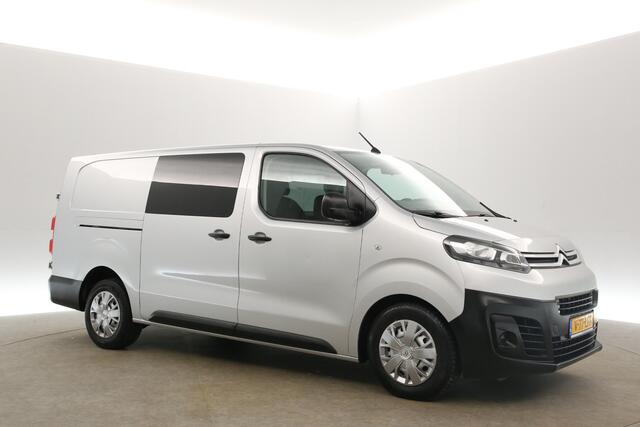 Citroen JUMPY 2.0 BlueHDI L3H1 | MARGE! | Dubbele Cabine | 5 Persoons | Airco Cruise Carplay Trekhaak Navigatie PDC