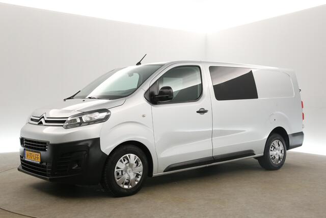Citroen JUMPY 2.0 BlueHDI L3H1 | MARGE! | Dubbele Cabine | 5 Persoons | Airco Cruise Carplay Trekhaak Navigatie PDC