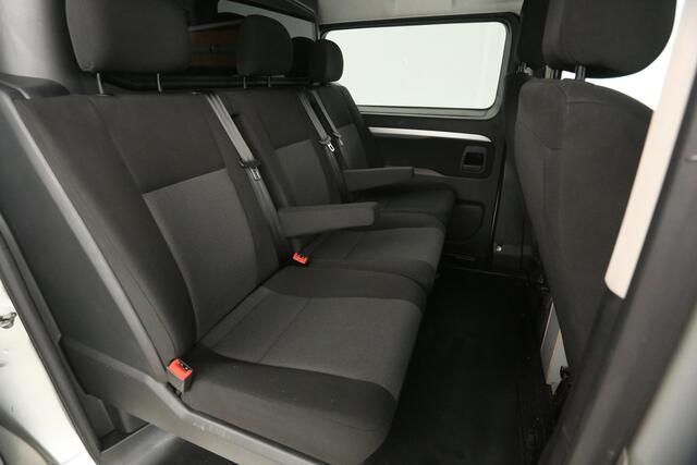 Citroen JUMPY 2.0 BlueHDI L3H1 | MARGE! | Dubbele Cabine | 5 Persoons | Airco Cruise Carplay Trekhaak Navigatie PDC