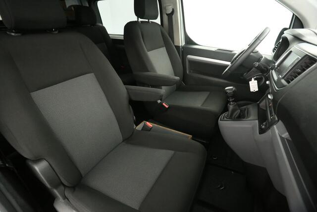 Citroen JUMPY 2.0 BlueHDI L3H1 | MARGE! | Dubbele Cabine | 5 Persoons | Airco Cruise Carplay Trekhaak Navigatie PDC