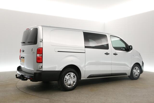 Citroen JUMPY 2.0 BlueHDI L3H1 | MARGE! | Dubbele Cabine | 5 Persoons | Airco Cruise Carplay Trekhaak Navi PDC