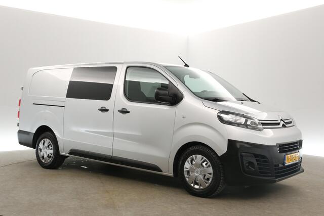 Citroen JUMPY 2.0 BlueHDI L3H1 | MARGE! | Dubbele Cabine | 5 Persoons | Airco Cruise Carplay Trekhaak Navi PDC