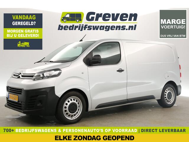 Citroen JUMPY 1.6 BlueHDI L2H1 Marge Airco Cruise Carplay Navigatie PDC Elektrpakket Schuifdeur
