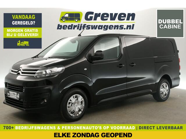 Citroen JUMPY 2.0 BlueHDI L3H1 Dubbele Cabine 6 Persoons 2xSchuifdeur Airco 360Camera Cruise Carplay PDC Navi Elektrpakket