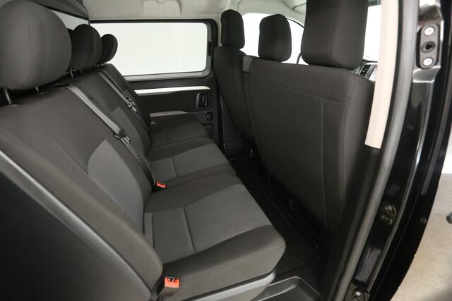 Citroen JUMPY 2.0 BlueHDI L3H1 Dubbele Cabine 6 Persoons 2xSchuifdeur Airco 360Camera Cruise Carplay PDC Navi Elektrpakket